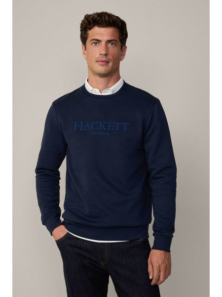 Hackett Ανδρικό Φούτερ Navy Μπλε HM581279