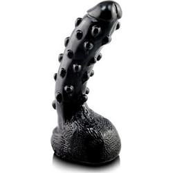 Summum Malari Ρεαλιστικό Dildo με Βεντούζα & Όρχεις 19cm Μαύρο