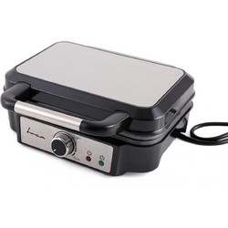 Heinner FAG-M1000BKSS Βαφλιέρα Ορθογώνια 2 Θέσεων 1000W