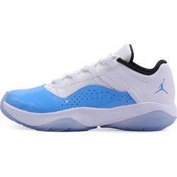 Jordan Air11 Παιδικά Αθλητικά Παπούτσια για Μπάσκετ Λευκά Γαλάζια CZ0907114