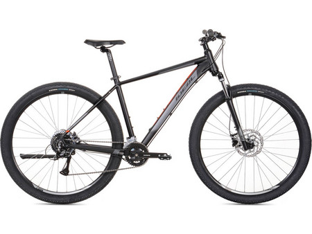 Ideal Pro Rider Mountain Bike 29" Αλουμινίου με 16 Ταχύτητες και Δισκόφρενα Μαύρο