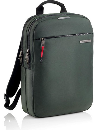 Miquelrius Bag To Work Αδιάβροχο Backpack Laptop 16" Green