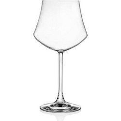RCR Crystal Ποτήρι Κρασιού Γυάλινo Κολωνάτο Eco 500ml 0802900