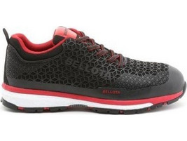 Bellota Run Αθλητικά Παπούτσια Ασφαλείας S3 Αδιάβροχα Μαύρα Κόκκινα 8414299637151