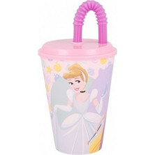 Stor Disney Princess Παιδικό Ποτήρι Πλαστικό BPA Free Ροζ 430ml