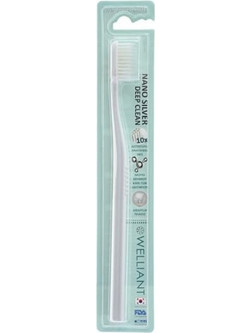 Welliant A1 Nano Silver Deep Clean Medium Soft Oδοντόβουρτσα Γκρι