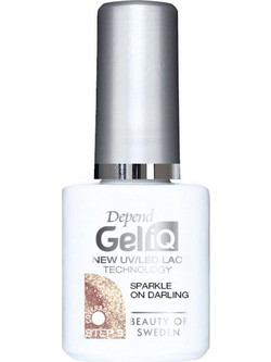Depend Gel iQ 12 Sparkle on Honey Ημιμόνιμο Βερνίκι Νυχιών 5ml