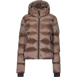 Superdry Γυναικείο Μπουφάν Χειμωνιάτικο Puffer Μακρύ Σοκολατί W5011730A-C1G