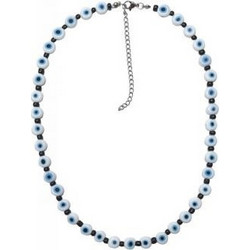 Kostibas Ανδρικό Κολιέ Ματάκι με Χάντρες 1050-891LM