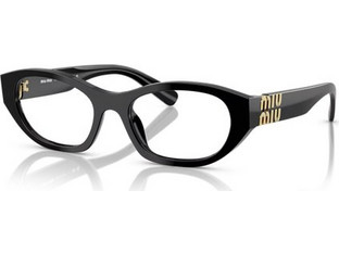 Miu Miu MU03WV 16K1O1 Γυναικείος Σκελετός Γυαλιών Οράσεως Κοκάλινος Μαύρος