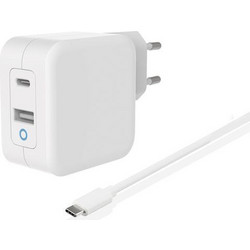 Logic USB-C Φορτιστής Laptop 65W χωρίς Καλώδιο Τροφοδοσίας
