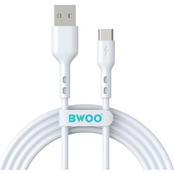 Bwoo USB-A to USB-C 2m White 6933654810692