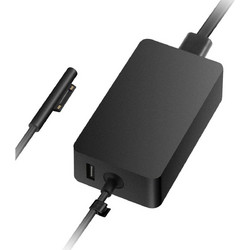 Microsoft LAG-00006 Φορτιστής Laptop 44W 15V 2.6A για Microsoft με Ενσωματωμένο Καλώδιο Τροφοδοσίας
