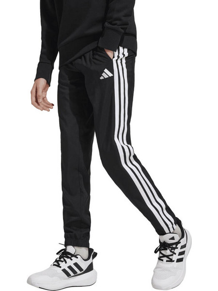 Adidas Παιδικό Παντελόνι Φόρμας Μαύρο Λευκό JD6500