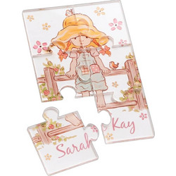 Parisis Μπομπονιέρα Βάπτισης Puzzle Sarah Kay από Plexiglass