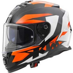 KTM Storm Orange Black White Κράνος Μηχανής Full Face 1530gr