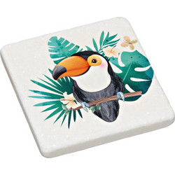 Μπομπονιέρα Βάπτισης Σουβέρ Toucan από Μάρμαρο