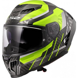 LS2 FF807 Dragon Trax Gloss Yellow Κράνος Μηχανής Full Face 1400gr