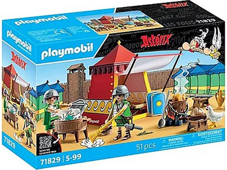 Playmobil Asterix Η Σκηνή των Λεγεωνάριων για 5+ Ετών 71829