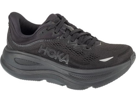 Hoka Bondi 9 Γυναικεία Αθλητικά Παπούτσια για Τρέξιμο Μαύρα 1162012-BBLC