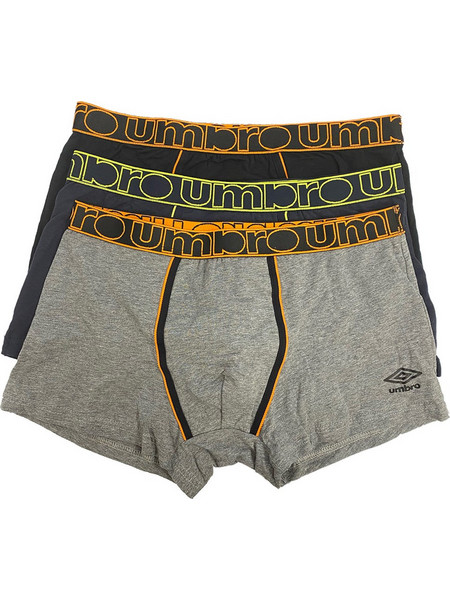 Umbro Ανδρικά Μποξεράκια Σετ 3Pack UIB05245G3
