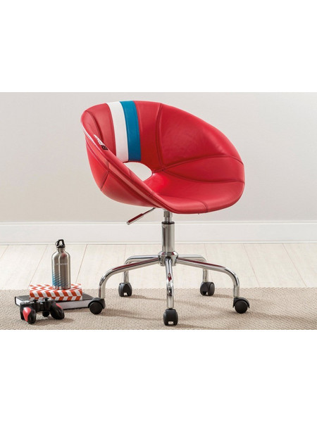 Cilek Biseat Καρέκλα Γραφείου Παιδική Κόκκινη ACC-8475
