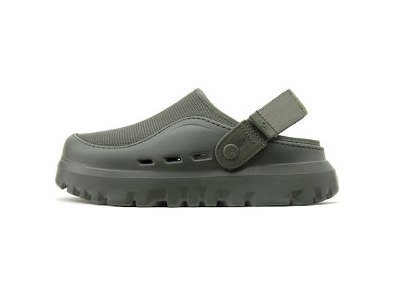 UGG Χειμερινές Ανδρικές Παντόφλες Κλειστές Χακί 1166912-WLN