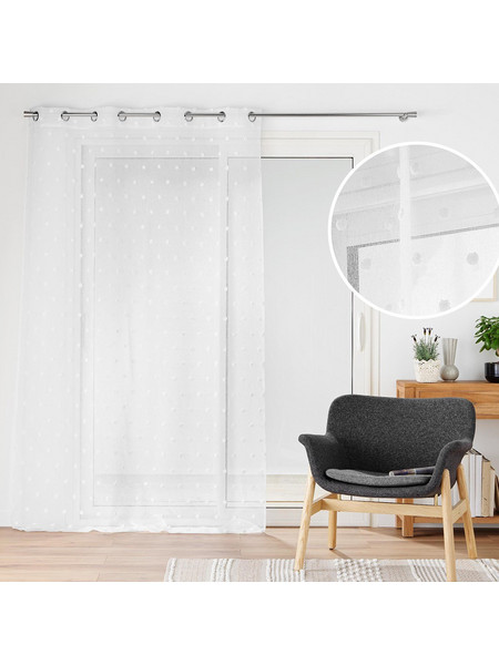 Spitishop Κουρτίνα Παραθύρου με Τρουκς 140x240 Pompinou 1627754