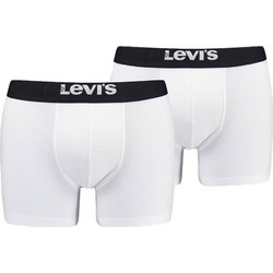Levi's Ανδρικά Μποξεράκια Σετ 2Pack Λευκά 37149-0812