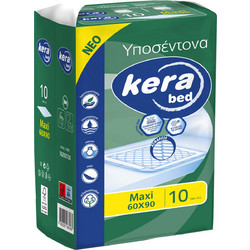 Kera Bed Maxi Υποσέντονα Ακράτειας 60x90cm 10τμχ