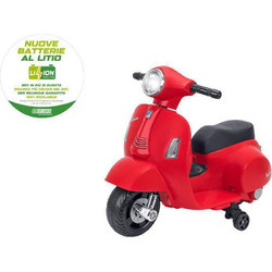 Globo Vespa Spidko GTS Ηλεκτροκίνητη Παιδική Vespa 8V Κόκκινο