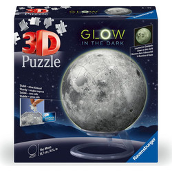 Puzzle Ravensburger Glow In The Dark Moon 3D 72 Κομμάτια