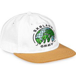 Grimey Ανδρικό Καπέλο Jockey Snapback Υφασμάτινο Λευκό GRUC394-OWHT