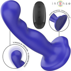 Intense Shorty Vibrator Δονητής για Ζευγάρια με Τηλεχειριστήριο 16cm Μπλε