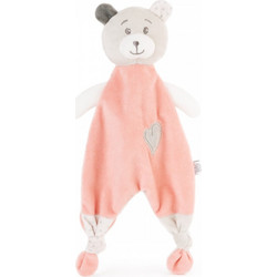 Amek Toys Πανάκι Παρηγοριάς Αρκουδάκι Ροζ 98152
