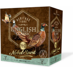 Nobel Sport English Classic Φυσίγγια Συγκέντρωσης 12Cal 32gr 25τμχ