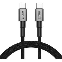 Tech-Protect Ultraboost DNA Braided USB-C to USB-C 60W 1m Black 5906302380770