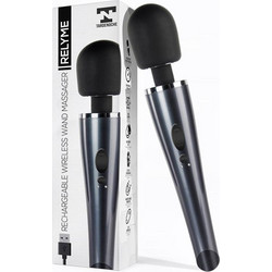 Tardenoche Relyme Wand Massager Δονητής Μασάζ Μαύρος