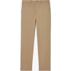 Lacoste Ανδρικό Παντελόνι Chino Ελαστικό Slim Εφαρμογή Μπεζ 3HH3463-C88