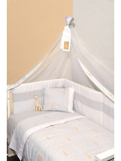 Baby Oliver Des 505 Σετ Κούνιας White/Grey 2τμχ