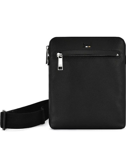 Hugo Boss Ανδρική Τσάντα Ώμου / Χιαστί Μαύρη 50536477-001