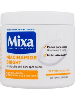 Mixa Niacinamide Bright Ενυδατική Κρέμα Σώματος 400ml