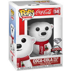 Funko Pop! Ad Icons Coca-Cola 58 Polar Bear Exclusive