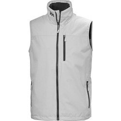 Helly Hansen Αμάνικο Ανδρικό Μπουφάν Γιλέκο Αδιάβροχο Αντιανεμικό Γκρι 34446-853