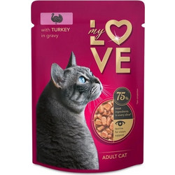 My Love Adult with Turkey in Gravy 85gr