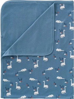 Fresk Dino Κουβέρτα Αγκαλιάς 80x100 Navy Μπλε