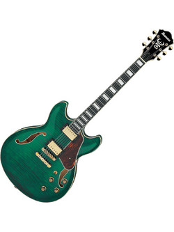 Ibanez Artcore Ηλεκτρική Κιθάρα Hollow με Μαγνήτες HH & Ταστιέρα Ebony Transparent Moss Green