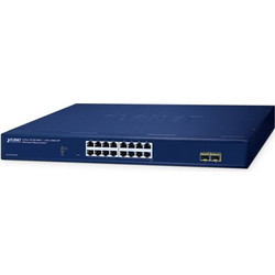 Planet GS-2210-16T2S Unmanaged L2 Switch με 16 Θύρες Ethernet 1000Mbps και 2 SFP θύρες