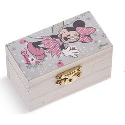 Parisis Μπομπονιέρα Βάπτισης Σεντούκι Minnie Mouse Νεράιδα από Ξύλο ΝΑ165