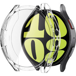 Spigen Ultra Hybrid Θήκη Σιλικόνης με Προστασία Οθόνης για Samsung Galaxy Watch 6 44mm Διαφανής